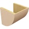 Ekena Millwork 10"W x 10"D x 10"H Wide Durham Rough Cedar Woodgrain TimberThane Corbel, Primed Tan CORUR10X10X10DURRCPR - alternate 3
